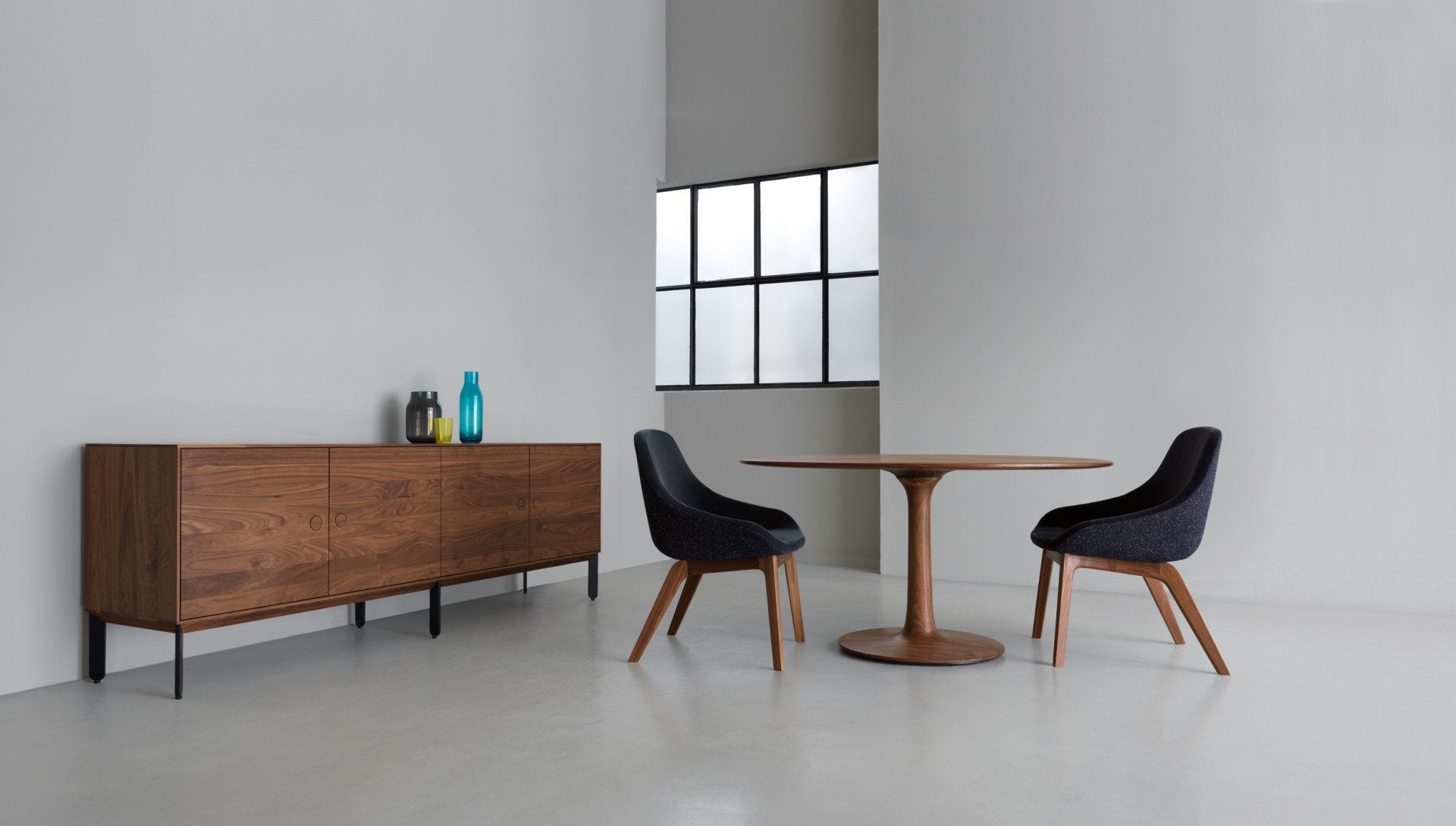 Turntable Dining Table-Zeitraum-Contract Furniture Store