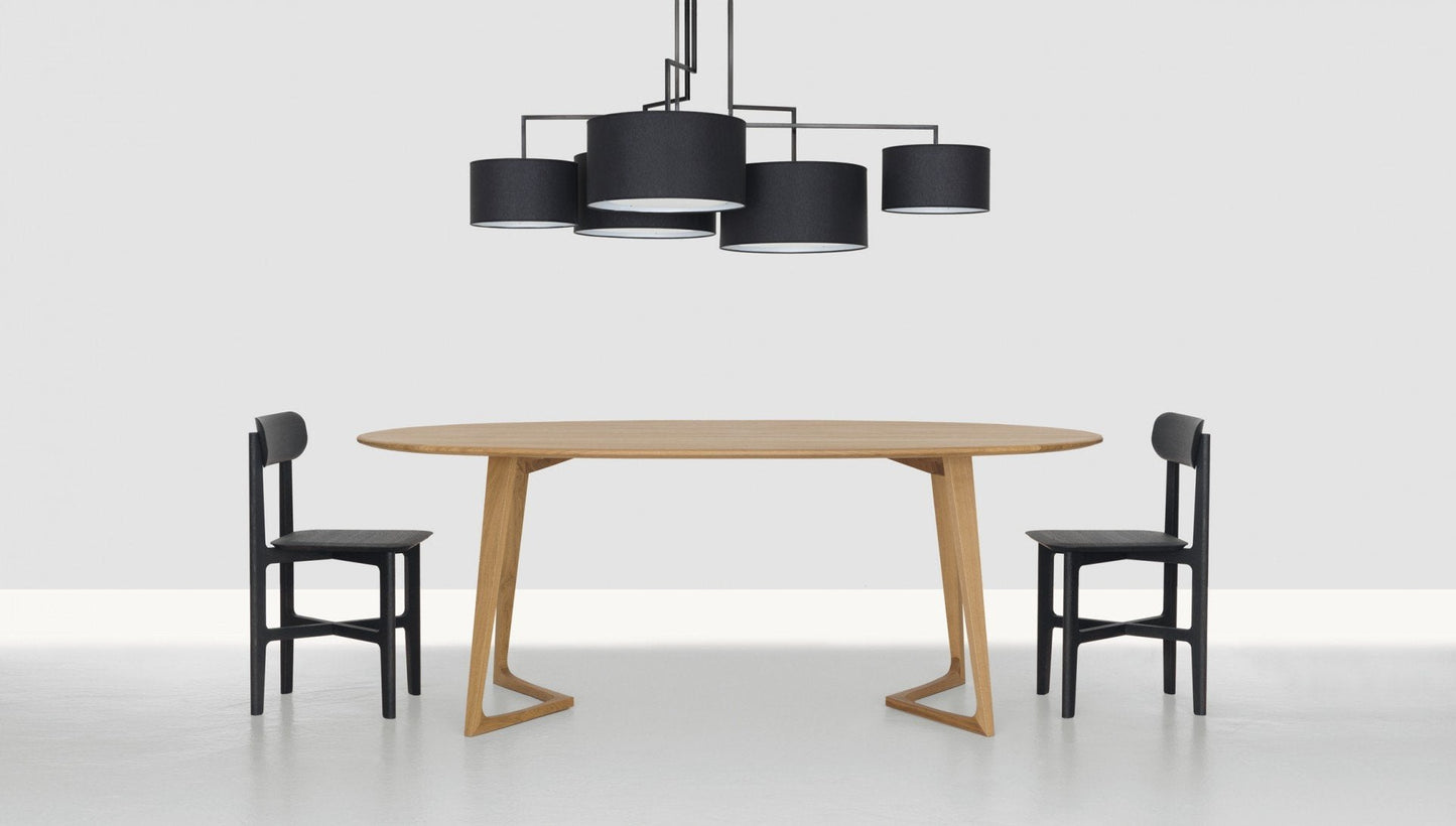 Twist Oval Dining Table-Zeitraum-Contract Furniture Store