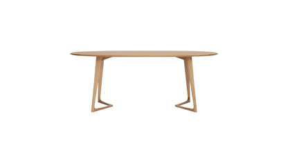 Twist Oval Dining Table-Contract Furniture Store for hospitality, leisure & commercial projects