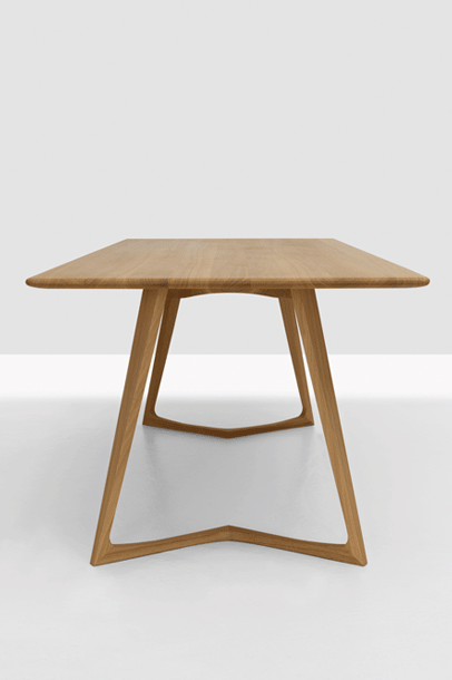 Twist Rectangular Dining Table-Zeitraum-Contract Furniture Store