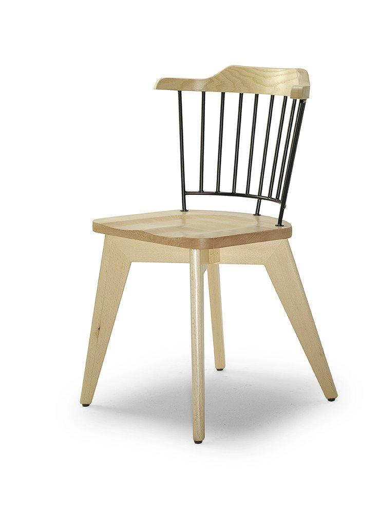 Uniq Wood Side Chair-Contract Furniture Store for hospitality, leisure & commercial projects