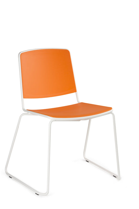 Vea 5100 Side Chair c/w Sled Legs-Mara-Contract Furniture Store