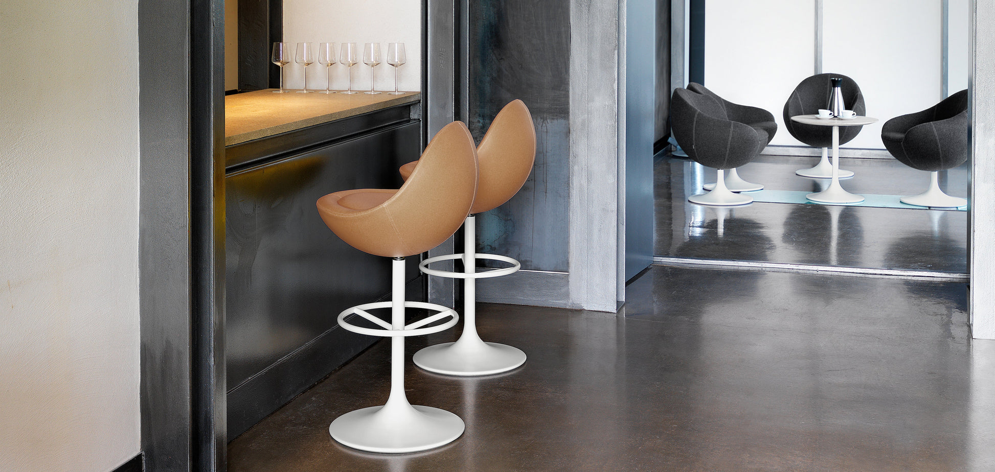 Venus High Stool-Johanson Design-Contract Furniture Store