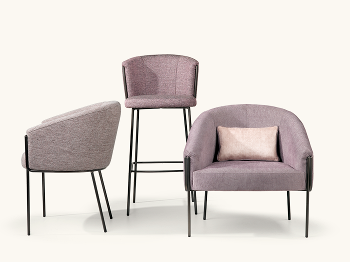 Viola Lounge Chair-Freixotel-Contract Furniture Store