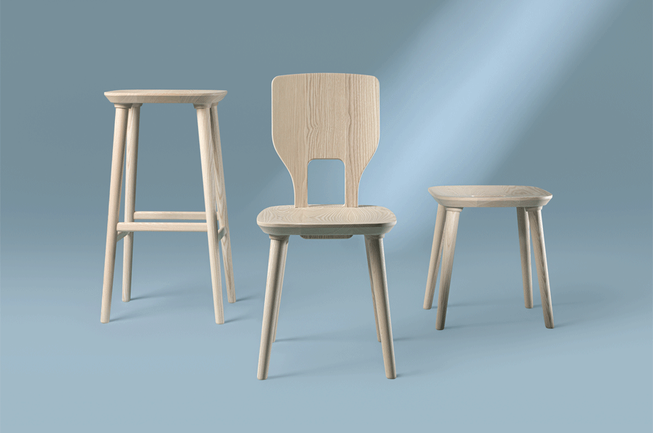 VNA Low Stool-Zeitraum-Contract Furniture Store