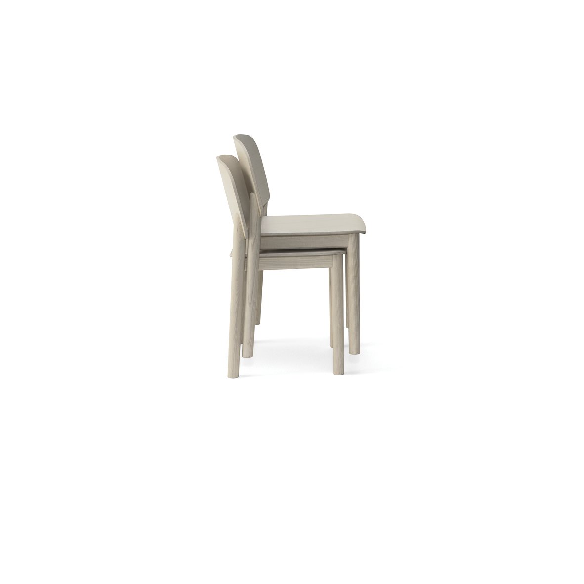 White 130 Side Chair-Billiani-Contract Furniture Store