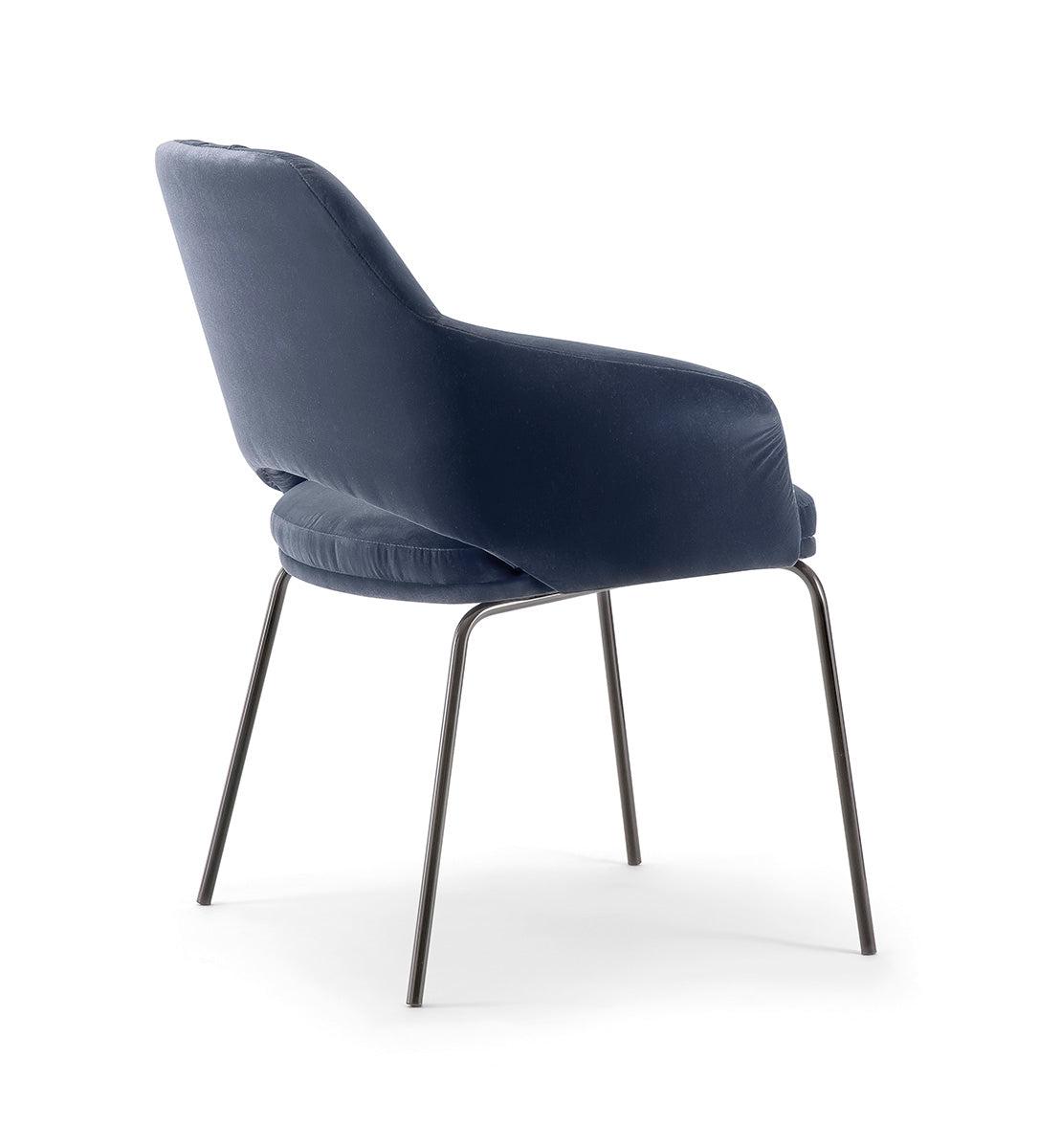 Wings Armchair c/w Metal Legs-Tirolo-Contract Furniture Store