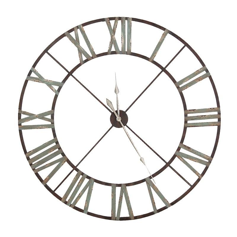 Wrought Iron Wall Clock-Coach House-Contract Furniture Store