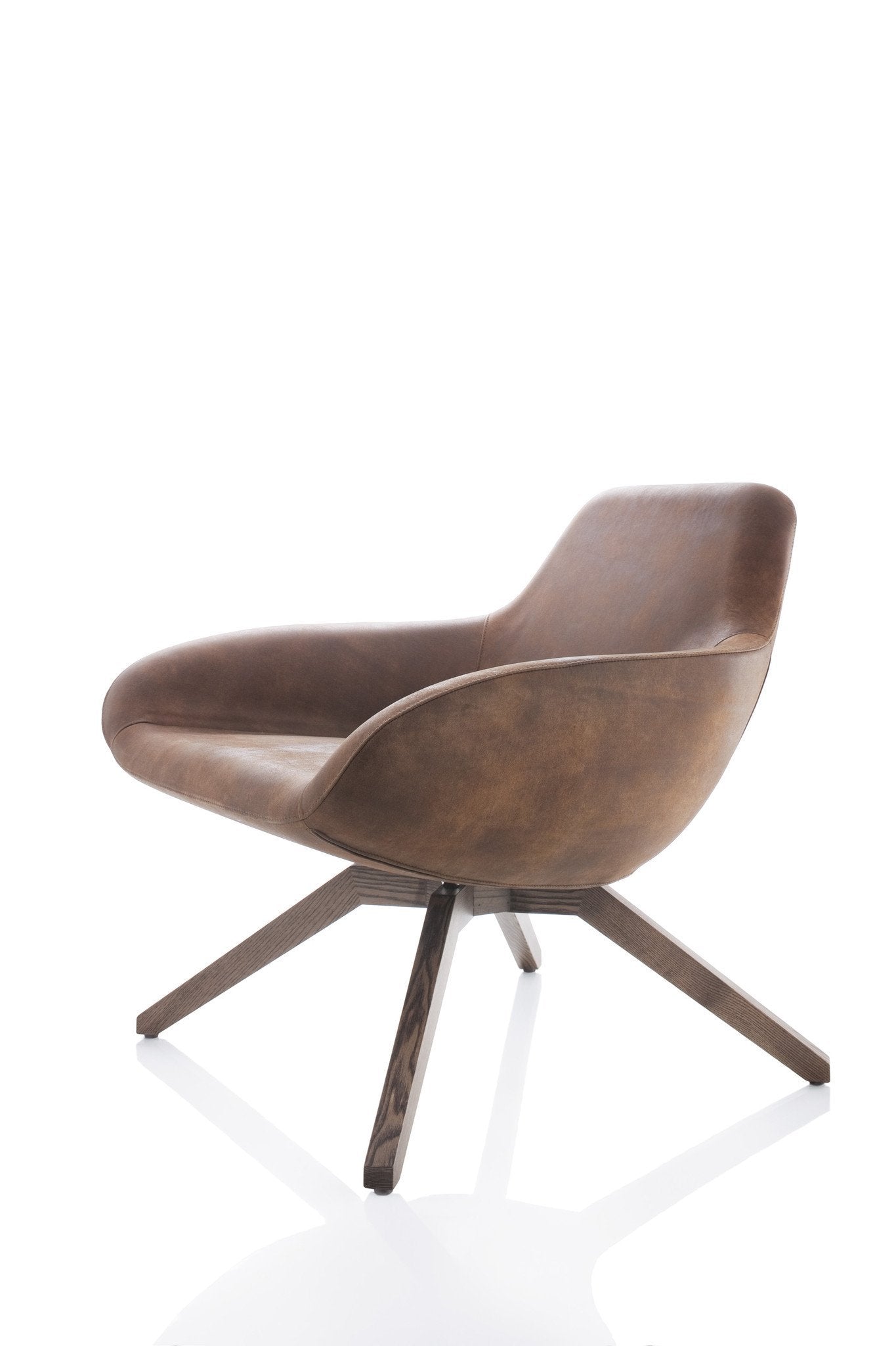 X-Big Wood Lounge Chair-Alma Design-Contract Furniture Store