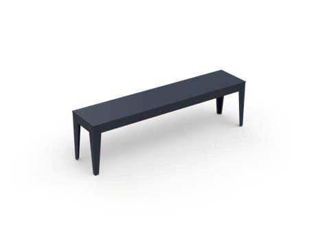 Zef Bench-Matière Grise-Contract Furniture Store