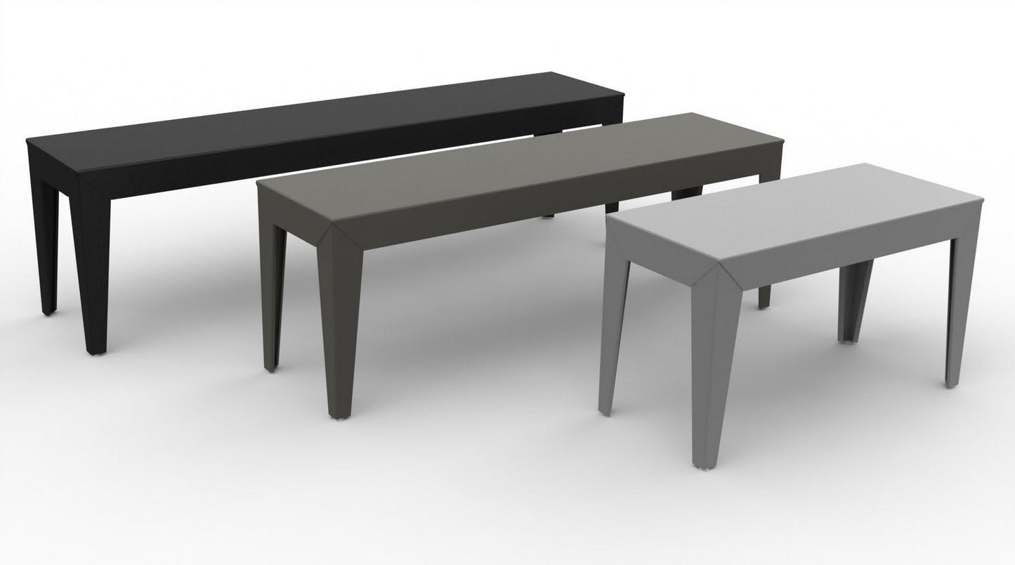 Zef Bench-Matière Grise-Contract Furniture Store