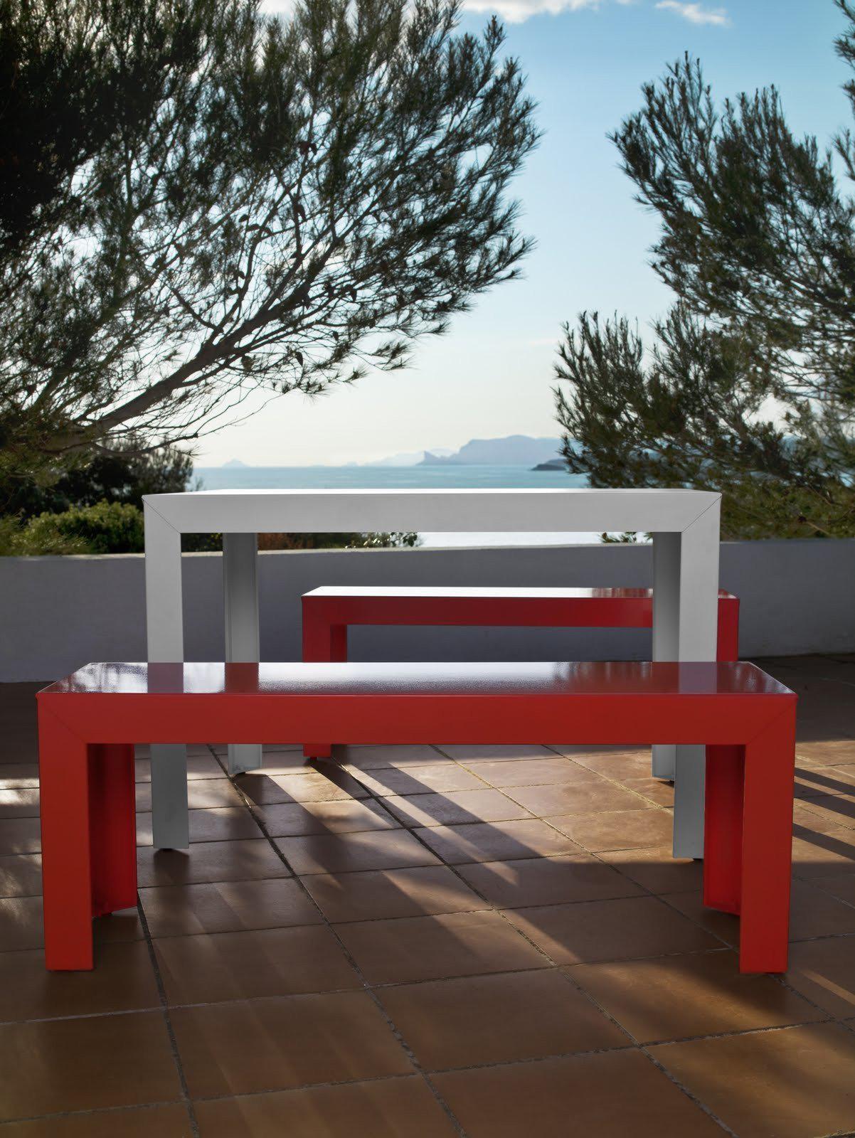 Zef Bench-Matière Grise-Contract Furniture Store