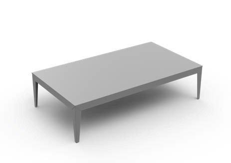 Zef Rectangular Low Table-Matière Grise-Contract Furniture Store